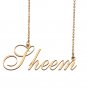 Custom Made Delicate Any Name Necklace for Mother Girlfriend Sheem