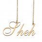 Custom Made Delicate Any Name Necklace for Mother Girlfriend Sheh