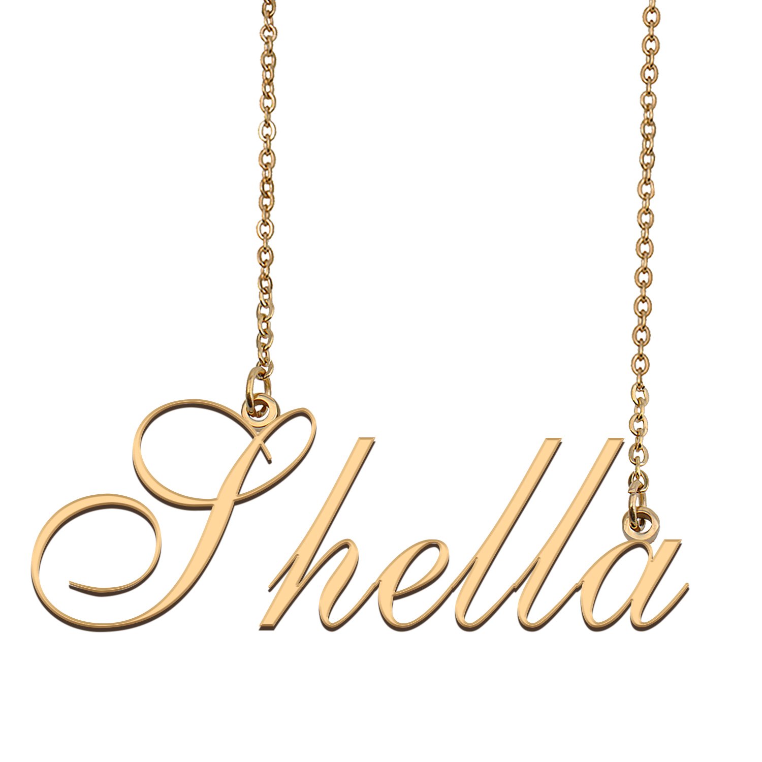 Custom Made Delicate Any Name Necklace for Mother Girlfriend Shella