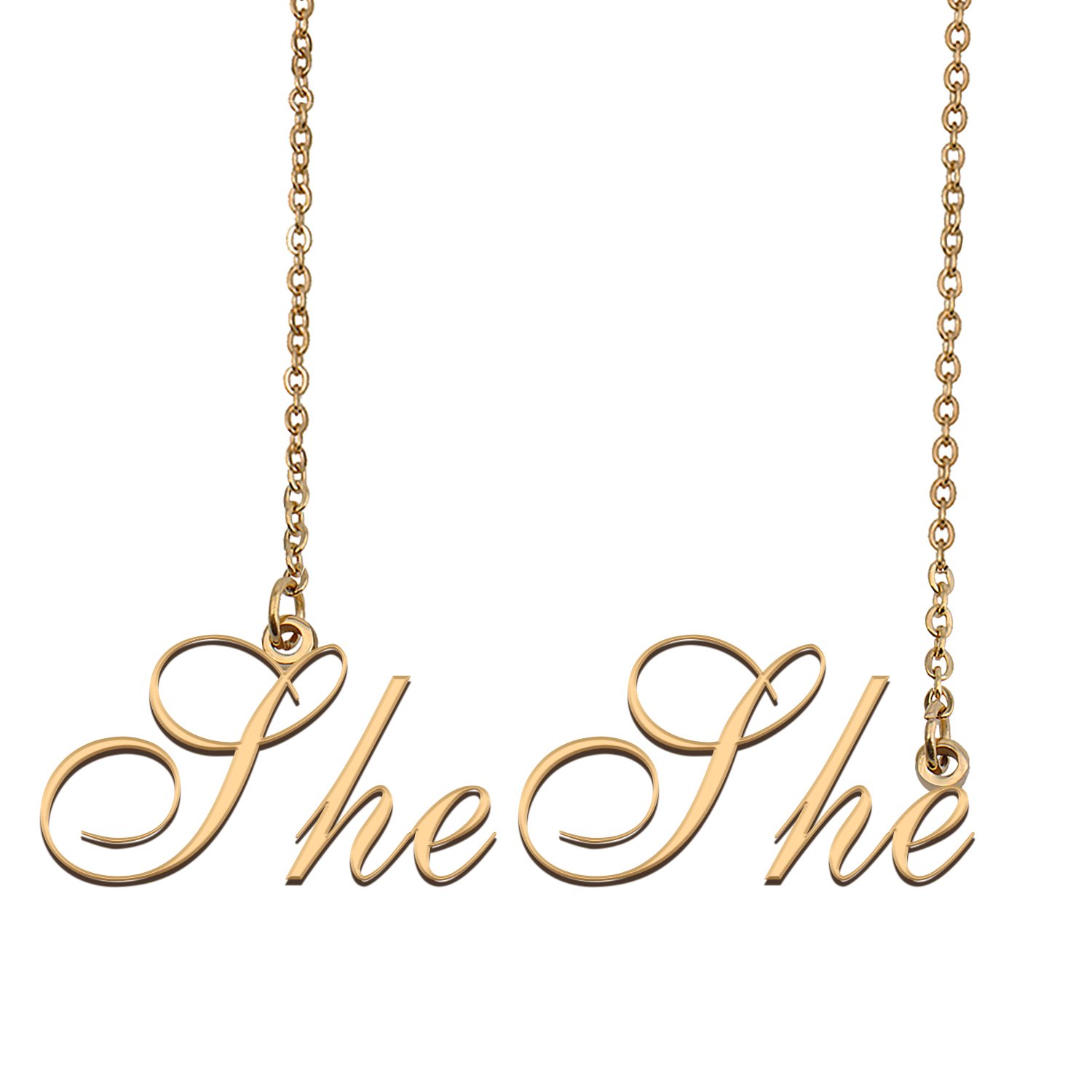 Custom Made Delicate Any Name Necklace for Mother Girlfriend SheShe