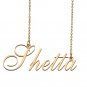 Custom Made Delicate Any Name Necklace for Mother Girlfriend Shetta