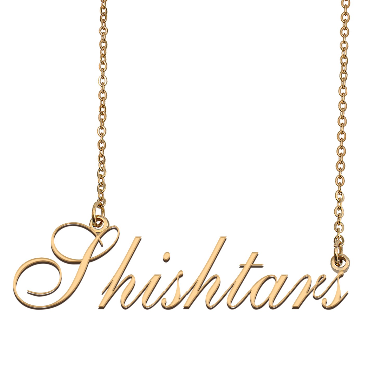 Custom Made Delicate Any Name Necklace for Mother Girlfriend Shishtars