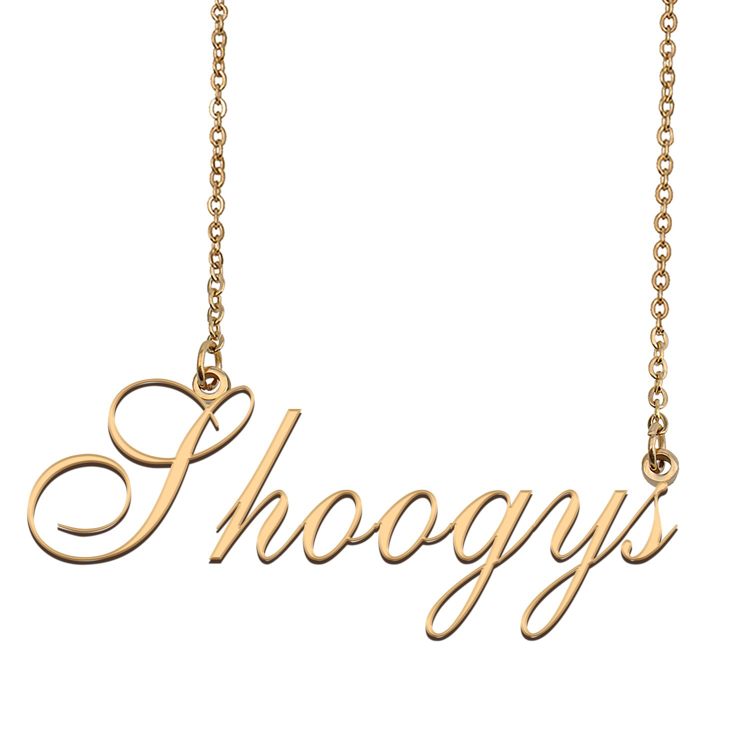 Custom Made Delicate Any Name Necklace for Mother Girlfriend Shoogys