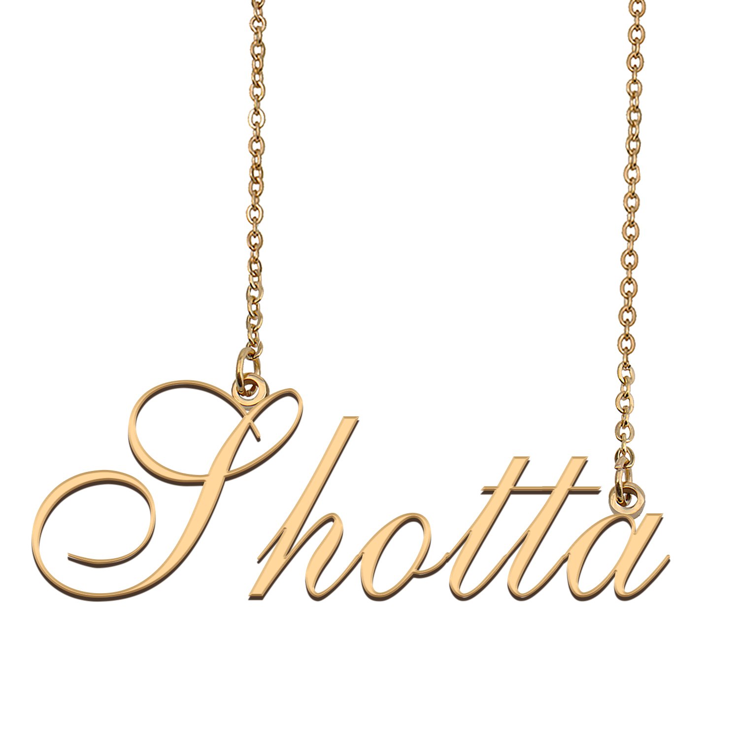 Custom Made Delicate Any Name Necklace for Mother Girlfriend Shotta