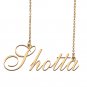 Custom Made Delicate Any Name Necklace for Mother Girlfriend Shotta