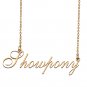 Custom Made Delicate Any Name Necklace for Mother Girlfriend Showpony