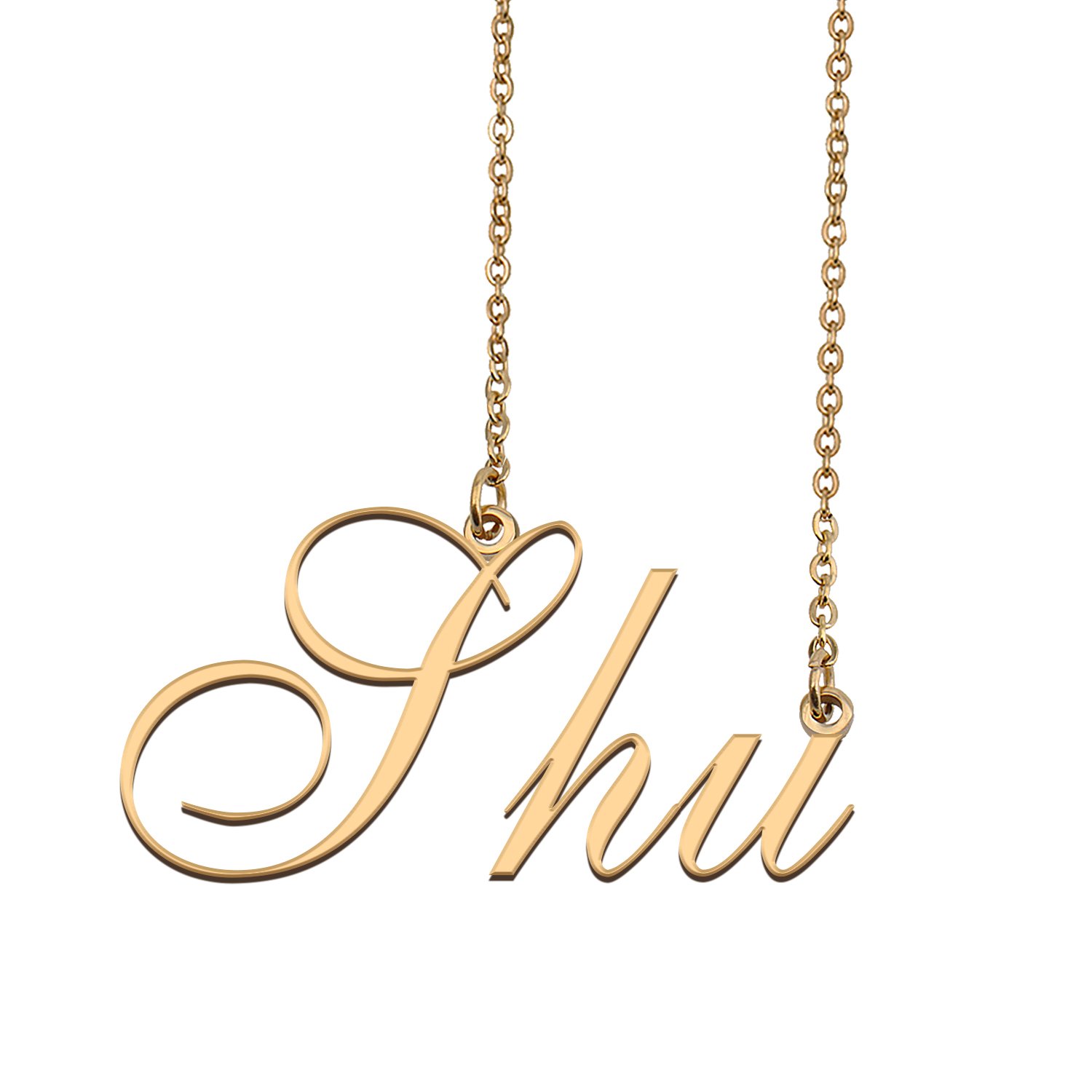 Custom Made Delicate Any Name Necklace for Mother Girlfriend Shu