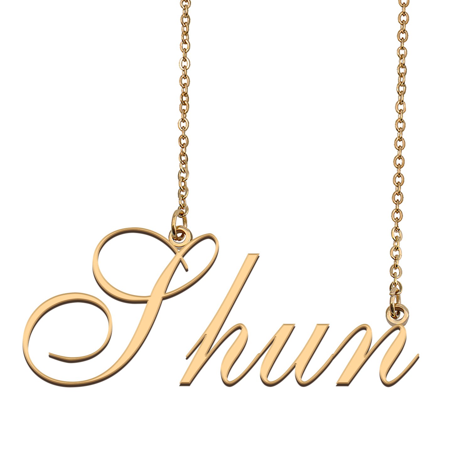 Custom Made Delicate Any Name Necklace for Mother Girlfriend Shun