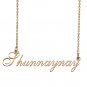 Custom Made Delicate Any Name Necklace for Mother Girlfriend Shunnaynay
