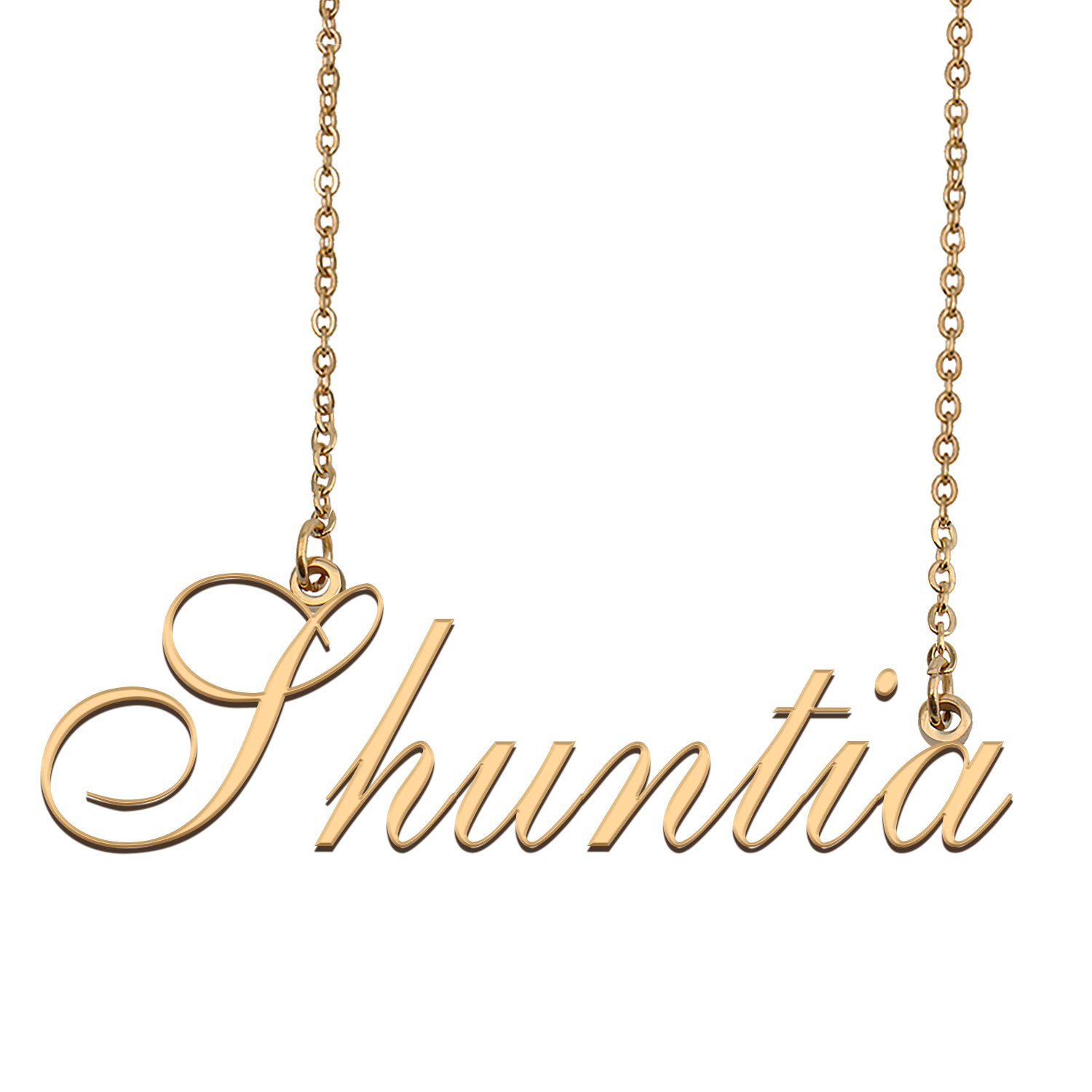 Custom Made Delicate Any Name Necklace for Mother Girlfriend Shuntia
