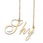 Custom Made Delicate Any Name Necklace for Mother Girlfriend Shy