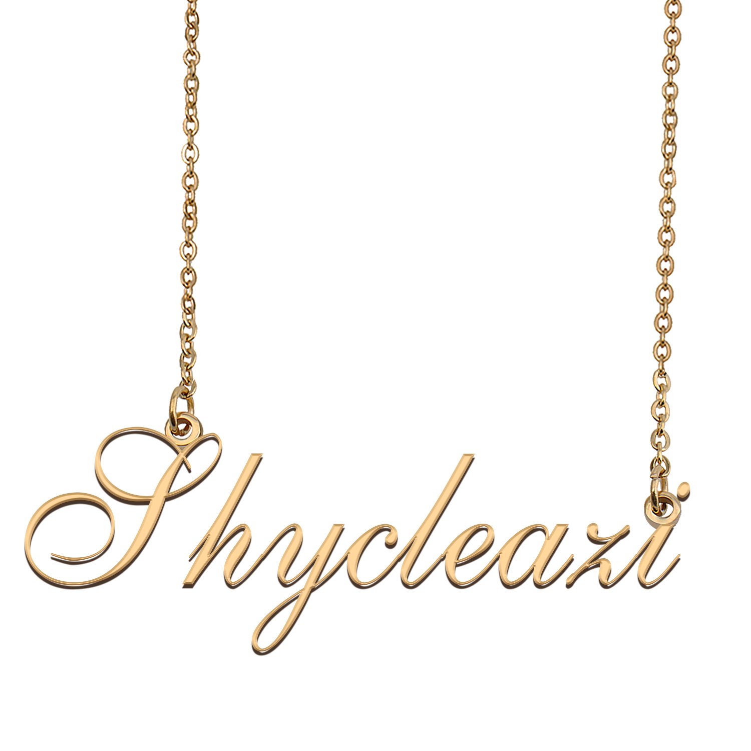 Custom Made Delicate Any Name Necklace for Mother Girlfriend Shycleazi