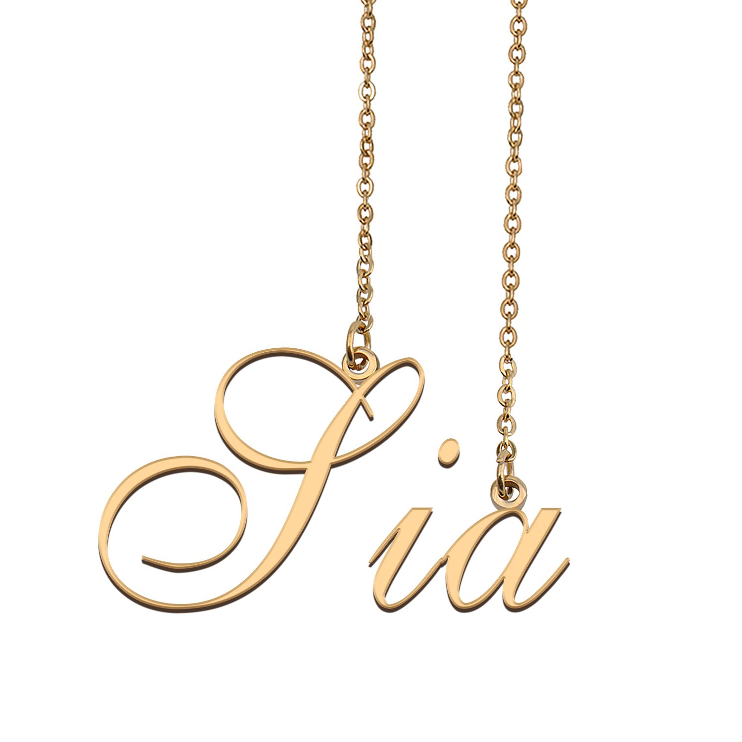 Custom Made Delicate Any Name Necklace for Mother Girlfriend Sia