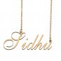 Custom Made Delicate Any Name Necklace for Mother Girlfriend Sidhu