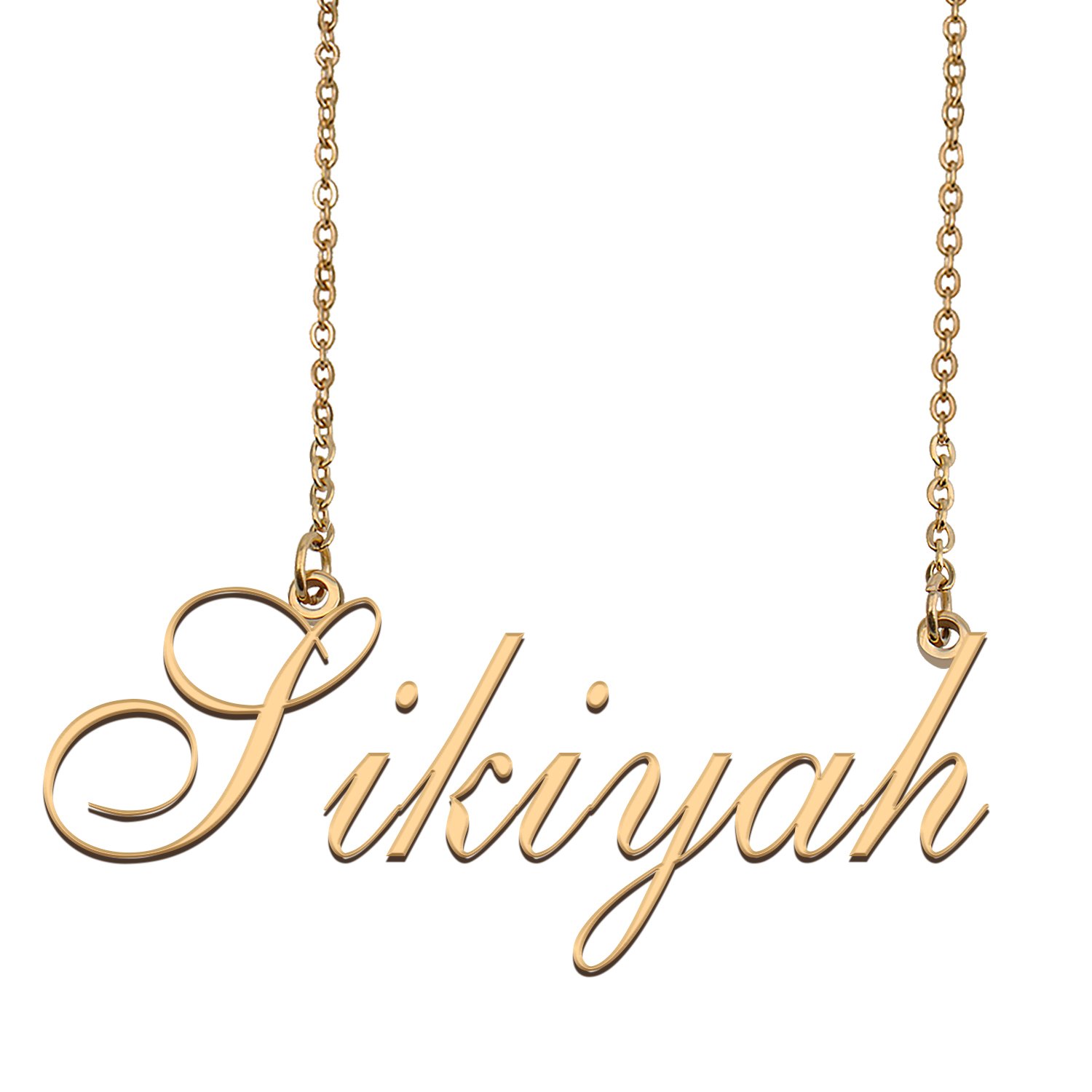 Custom Made Delicate Any Name Necklace for Mother Girlfriend Sikiyah