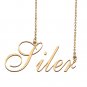 Custom Made Delicate Any Name Necklace for Mother Girlfriend Siler