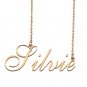 Custom Made Delicate Any Name Necklace for Mother Girlfriend Silvie