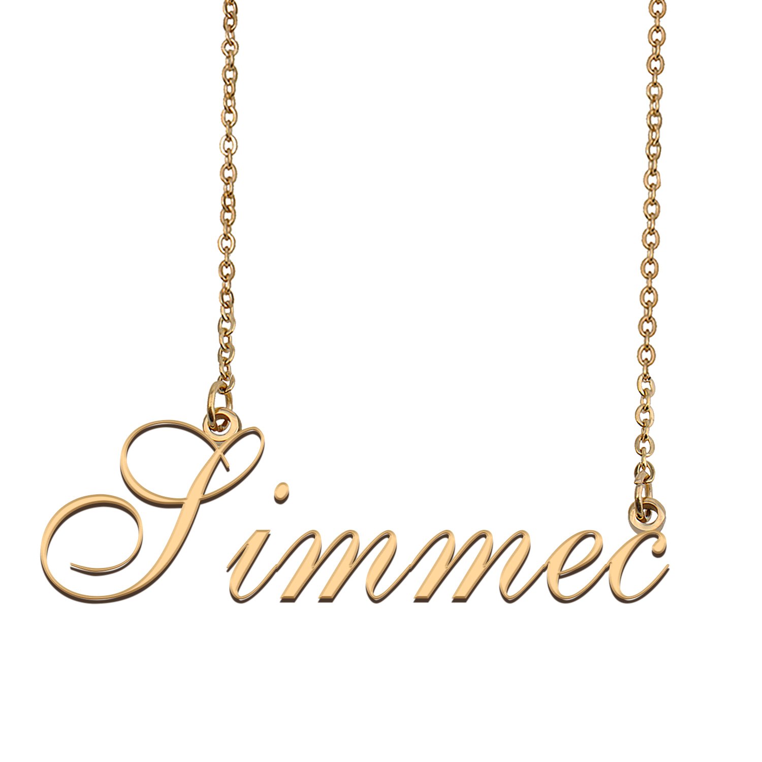 Custom Made Delicate Any Name Necklace for Mother Girlfriend Simmec