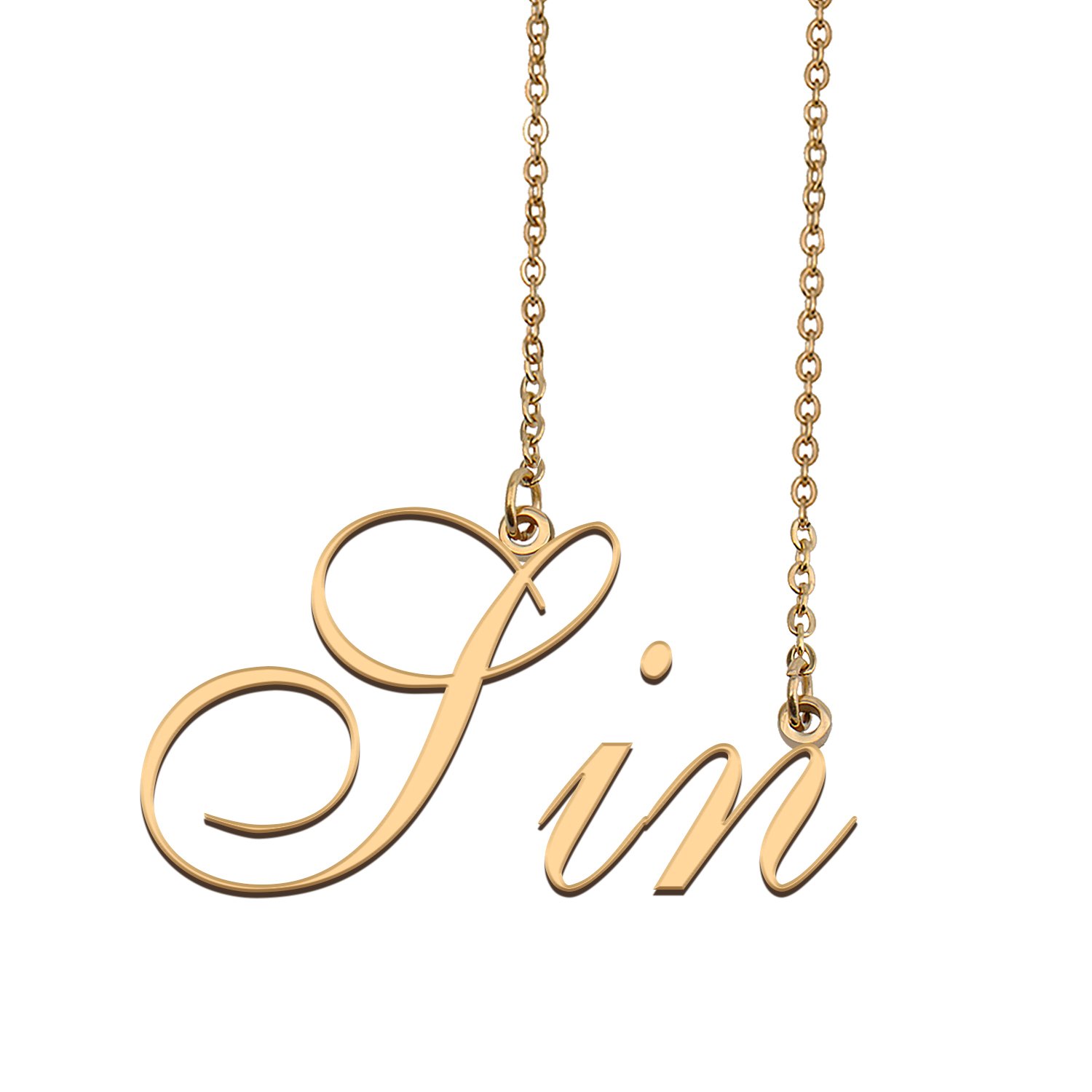 Custom Made Delicate Any Name Necklace for Mother Girlfriend Sin