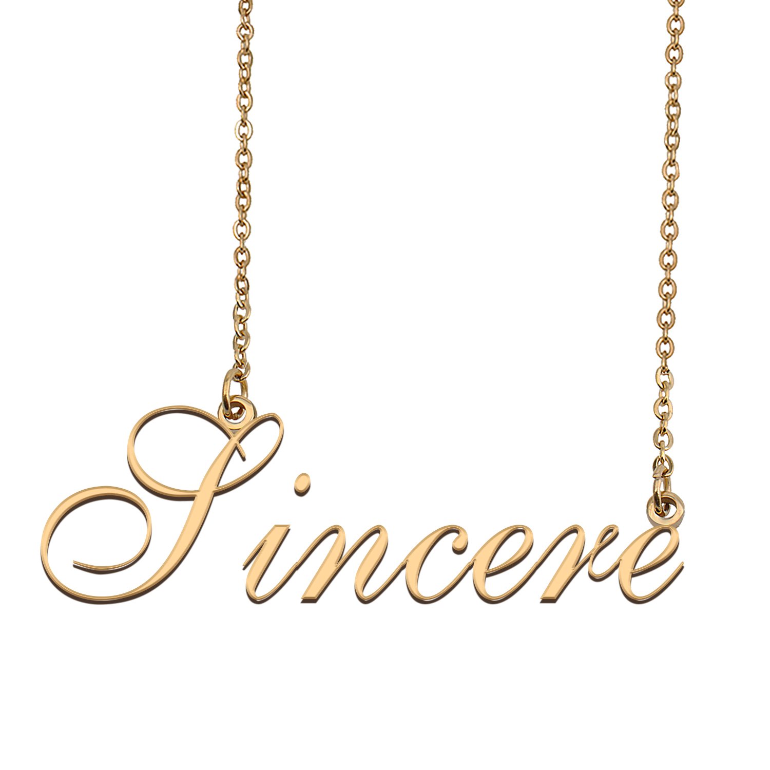 Custom Made Delicate Any Name Necklace for Mother Girlfriend Sincere