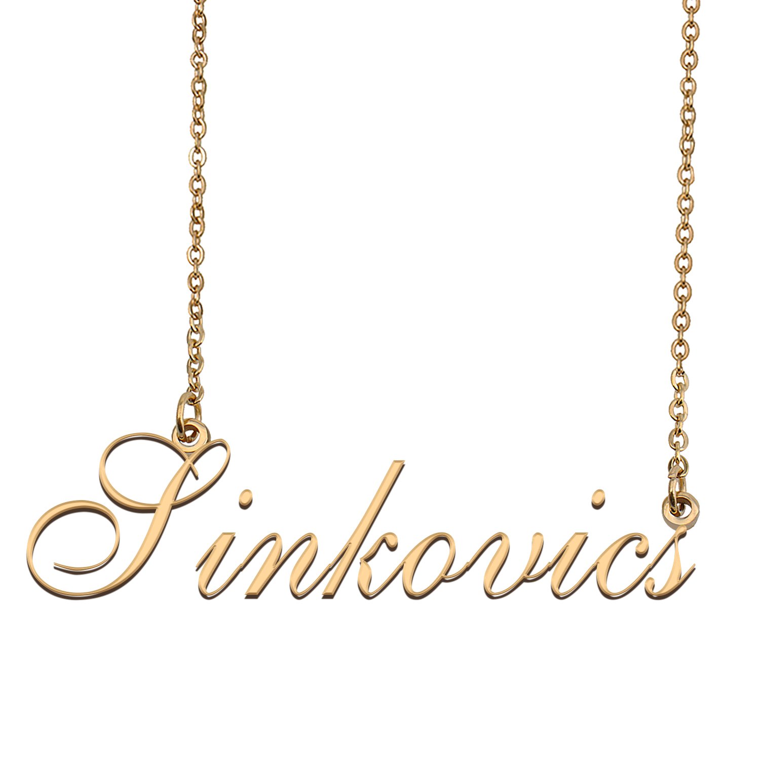 Custom Made Delicate Any Name Necklace for Mother Girlfriend Sinkovics