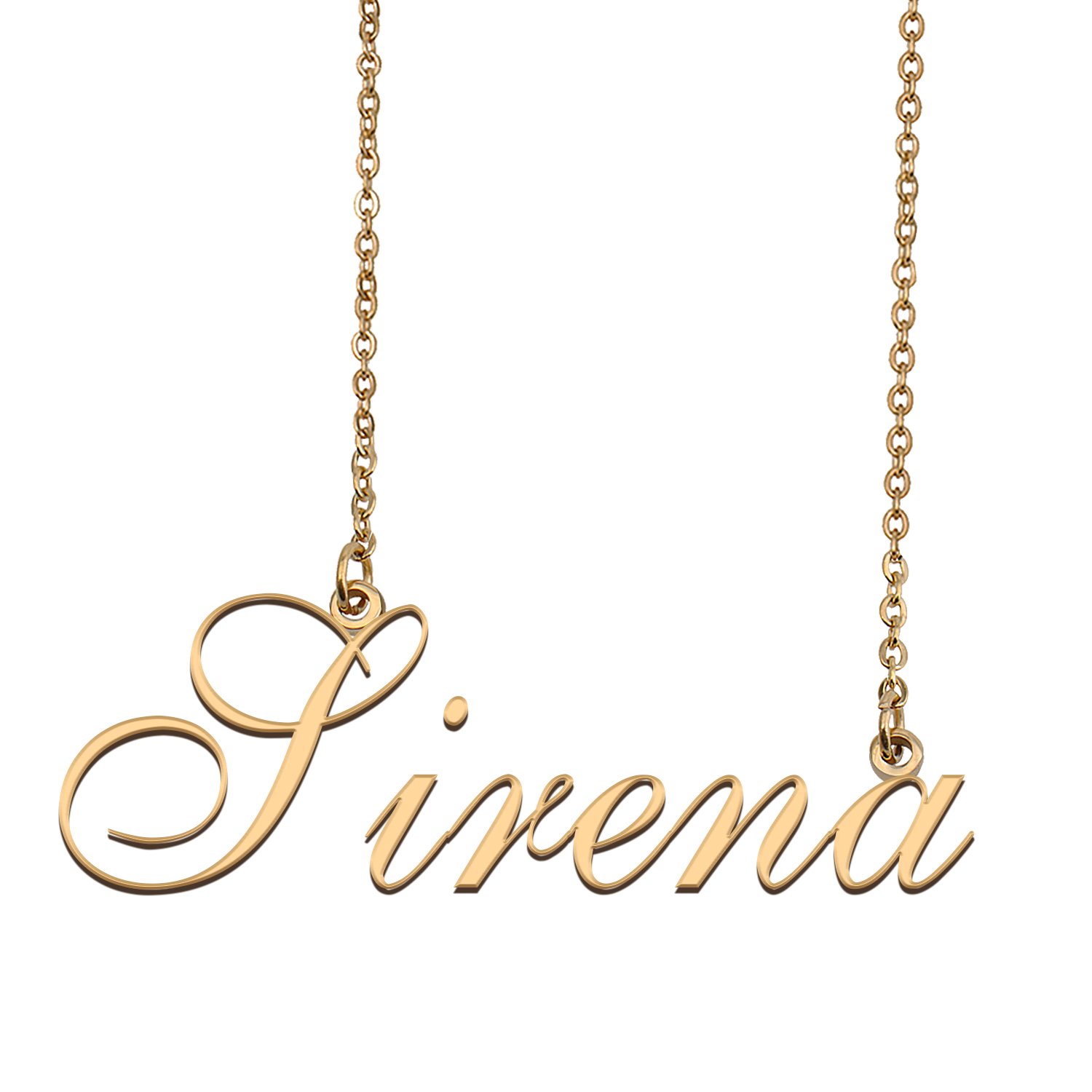 Custom Made Delicate Any Name Necklace for Mother Girlfriend Sirena