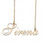Custom Made Delicate Any Name Necklace for Mother Girlfriend Sirena