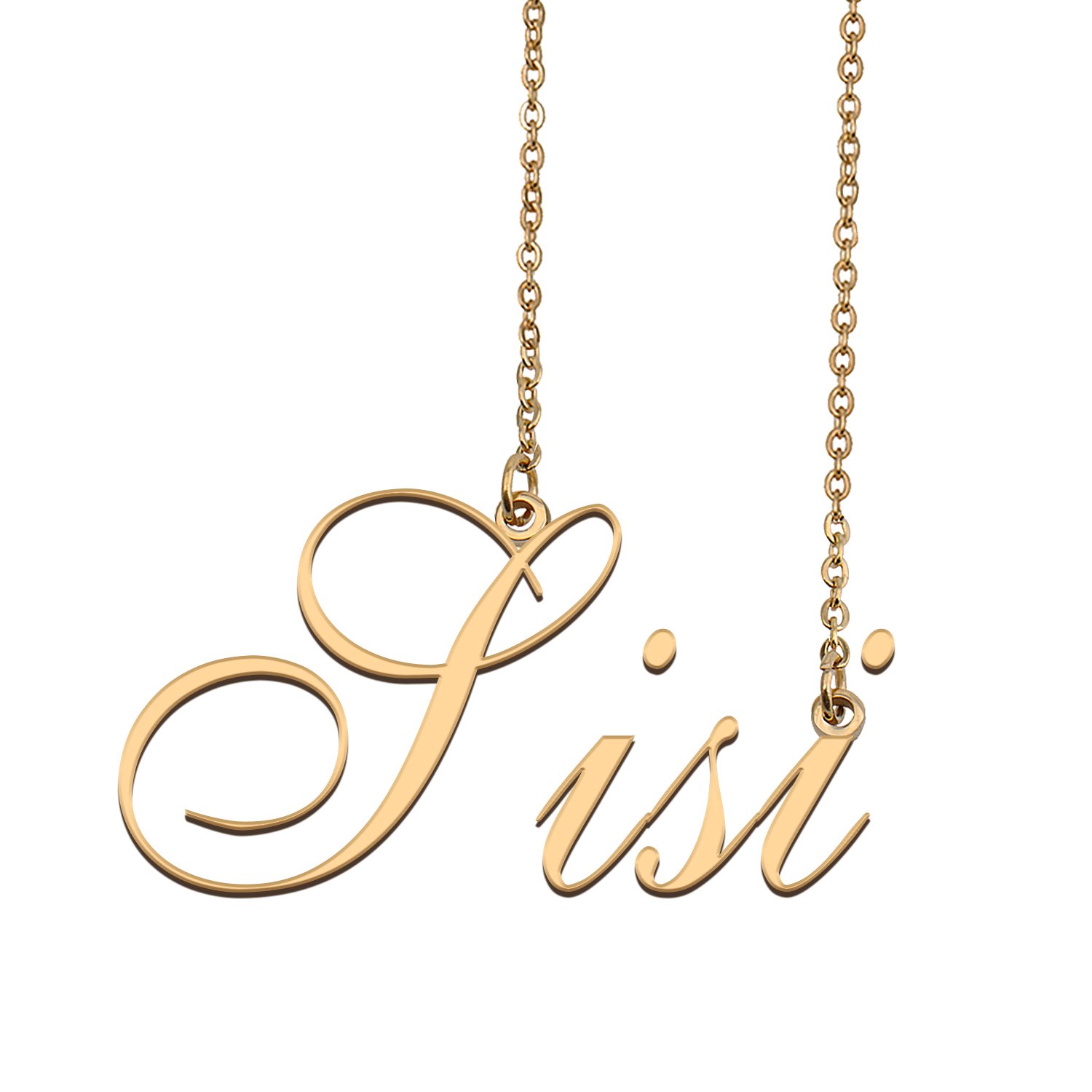 Custom Made Delicate Any Name Necklace for Mother Girlfriend Sisi