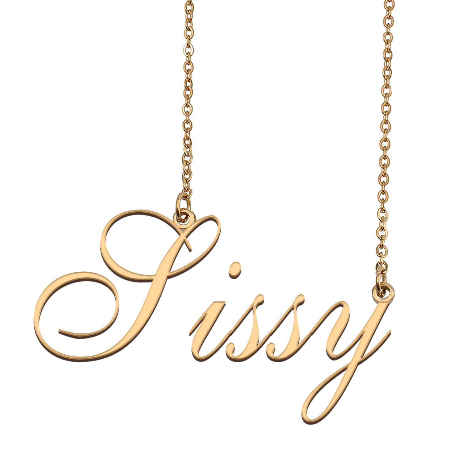 Custom Made Delicate Any Name Necklace for Mother Girlfriend Sissy