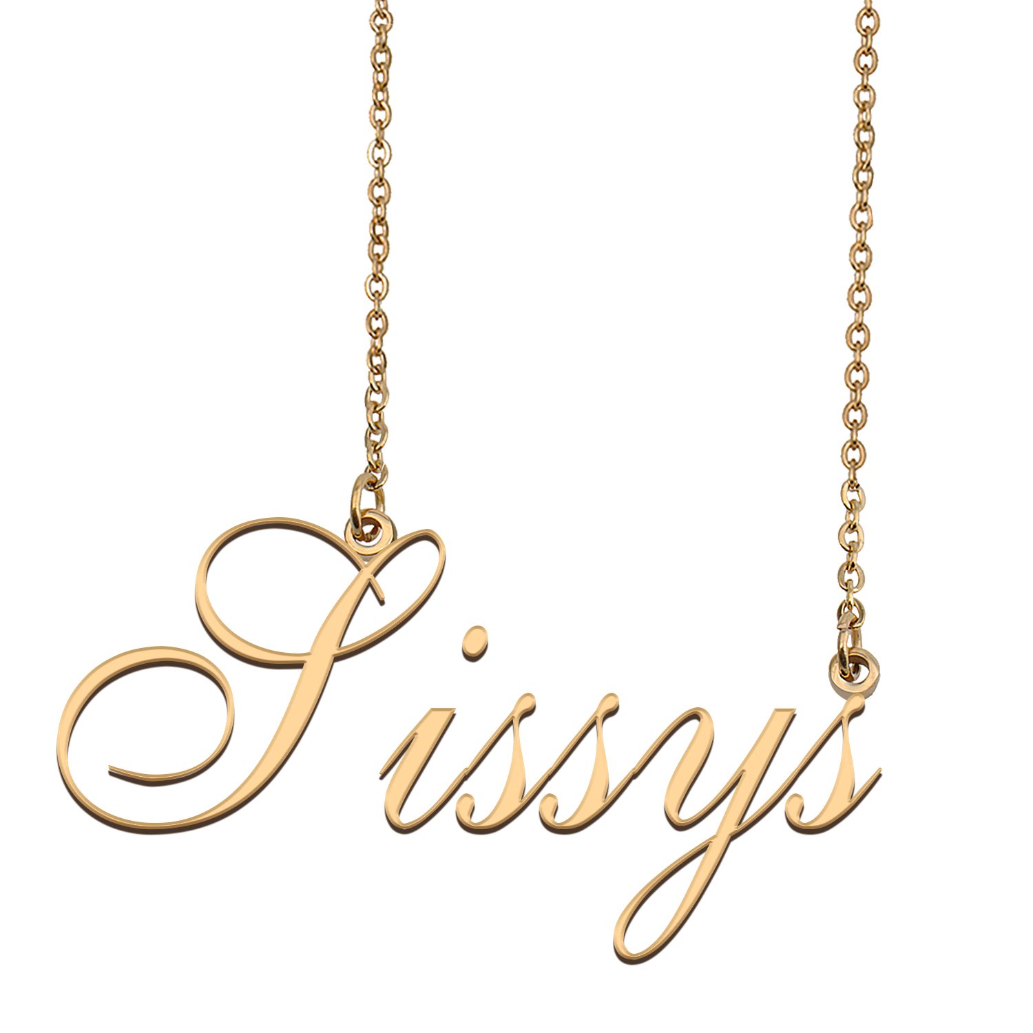 Custom Made Delicate Any Name Necklace for Mother Girlfriend Sissys