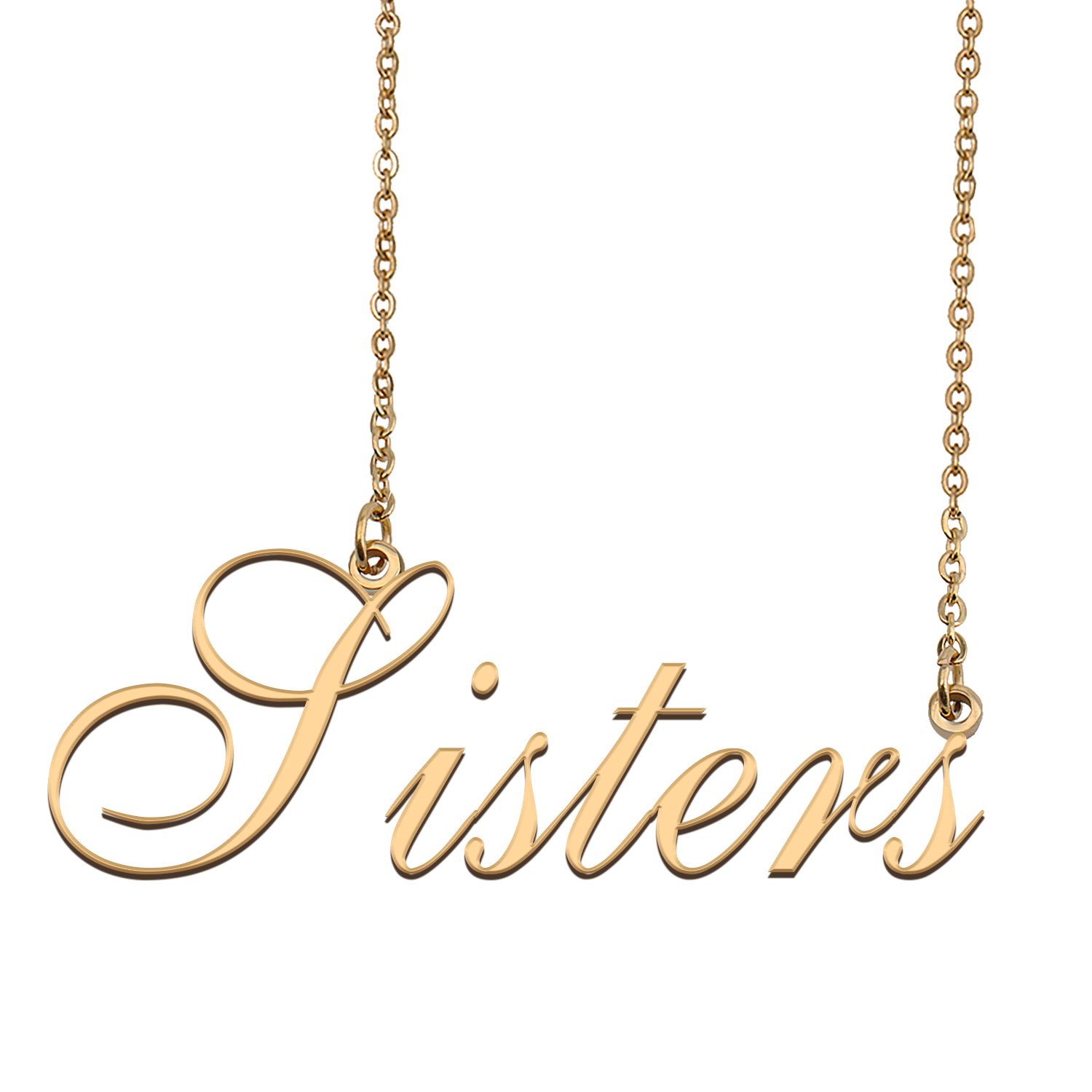 Custom Made Delicate Any Name Necklace for Mother Girlfriend Sisters