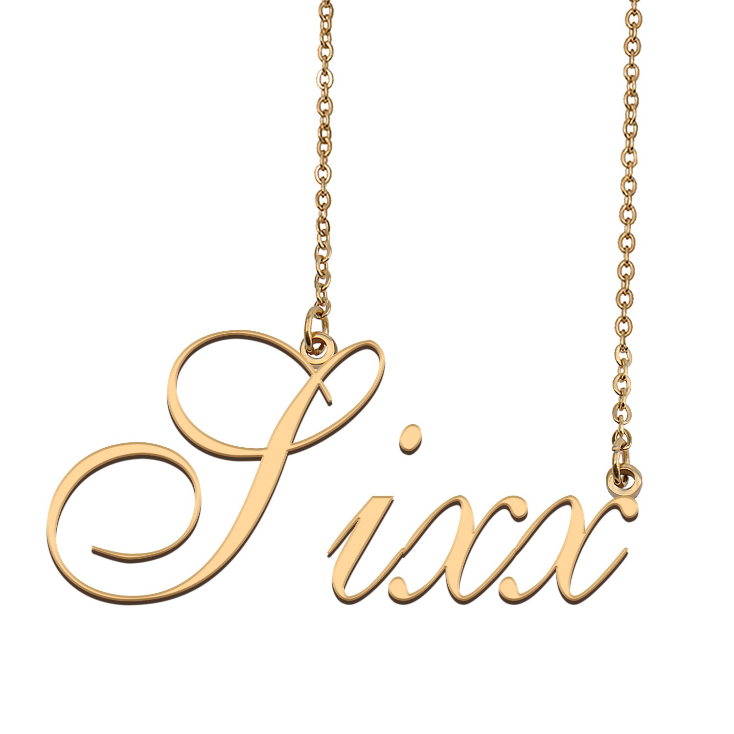 Custom Made Delicate Any Name Necklace for Mother Girlfriend Sixx