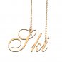 Custom Made Delicate Any Name Necklace for Mother Girlfriend Ski