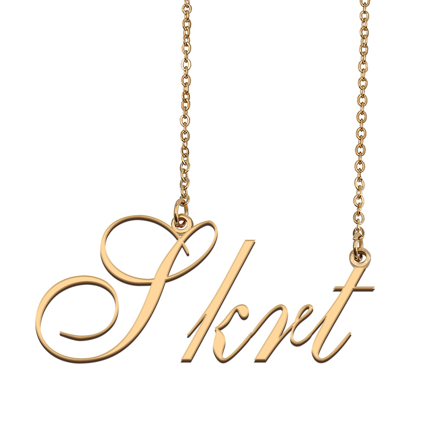 Custom Made Delicate Any Name Necklace for Mother Girlfriend Skrt