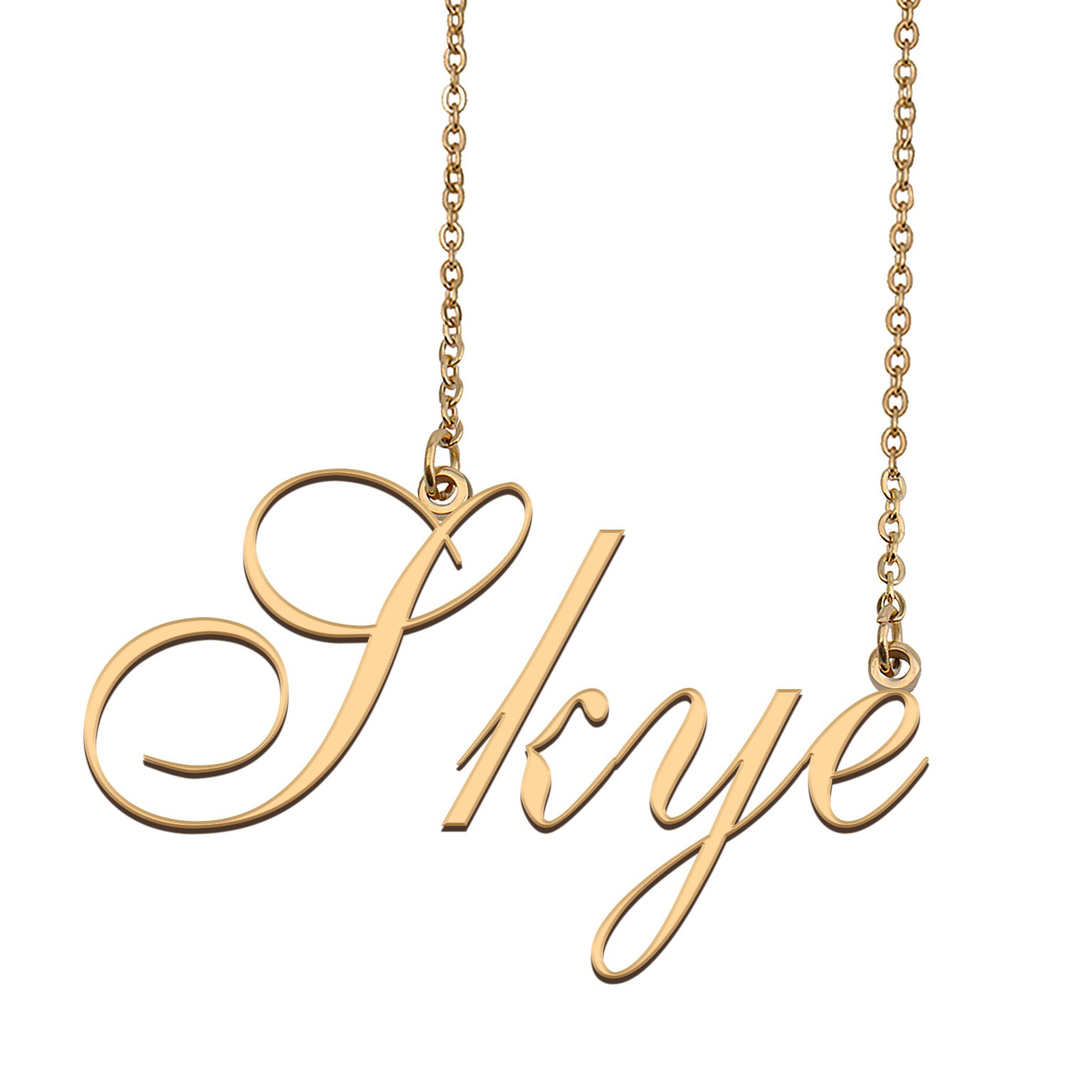 Custom Made Delicate Any Name Necklace for Mother Girlfriend Skye