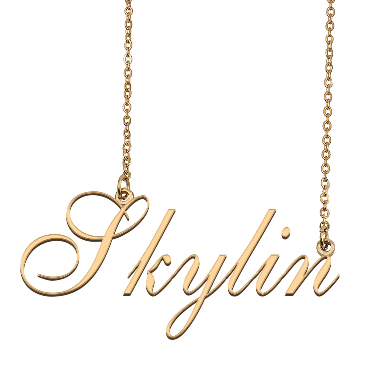 Custom Made Delicate Any Name Necklace for Mother Girlfriend Skylin
