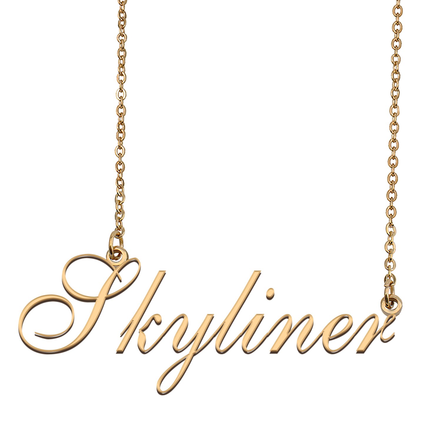 Custom Made Delicate Any Name Necklace for Mother Girlfriend Skyliner