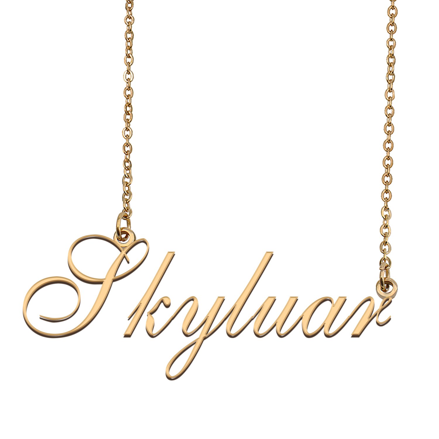 Custom Made Delicate Any Name Necklace for Mother Girlfriend Skyluar