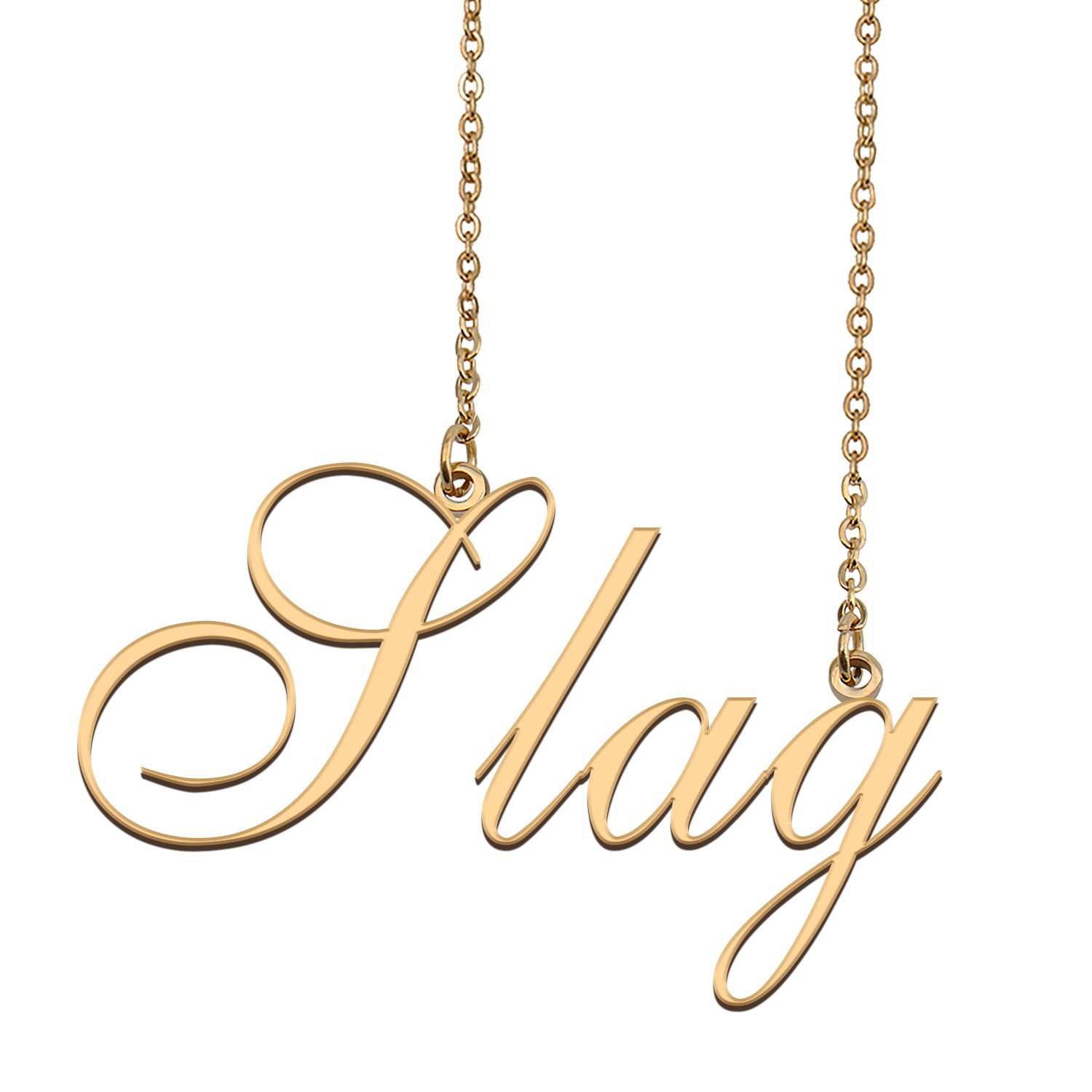 Custom Made Delicate Any Name Necklace for Mother Girlfriend Slag