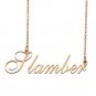 Custom Made Delicate Any Name Necklace for Mother Girlfriend Slamber