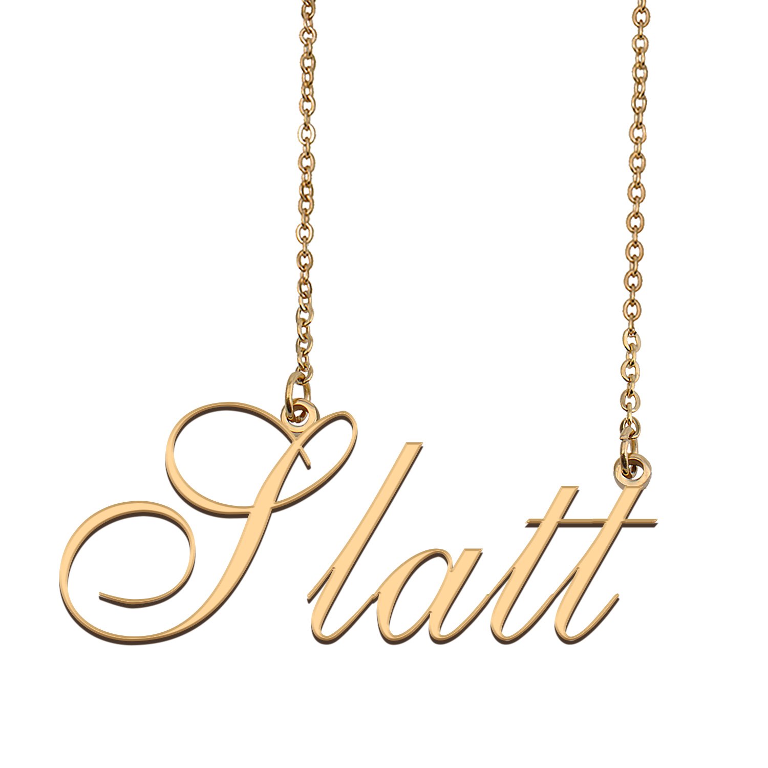 Custom Made Delicate Any Name Necklace for Mother Girlfriend Slatt