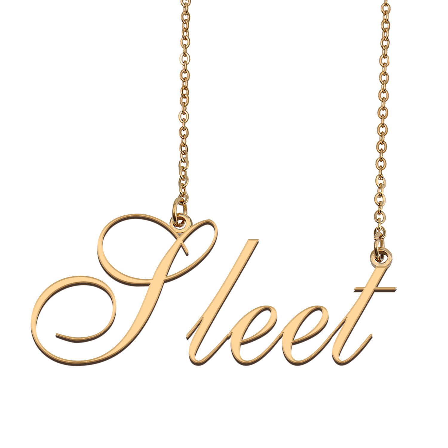 Custom Made Delicate Any Name Necklace for Mother Girlfriend Sleet