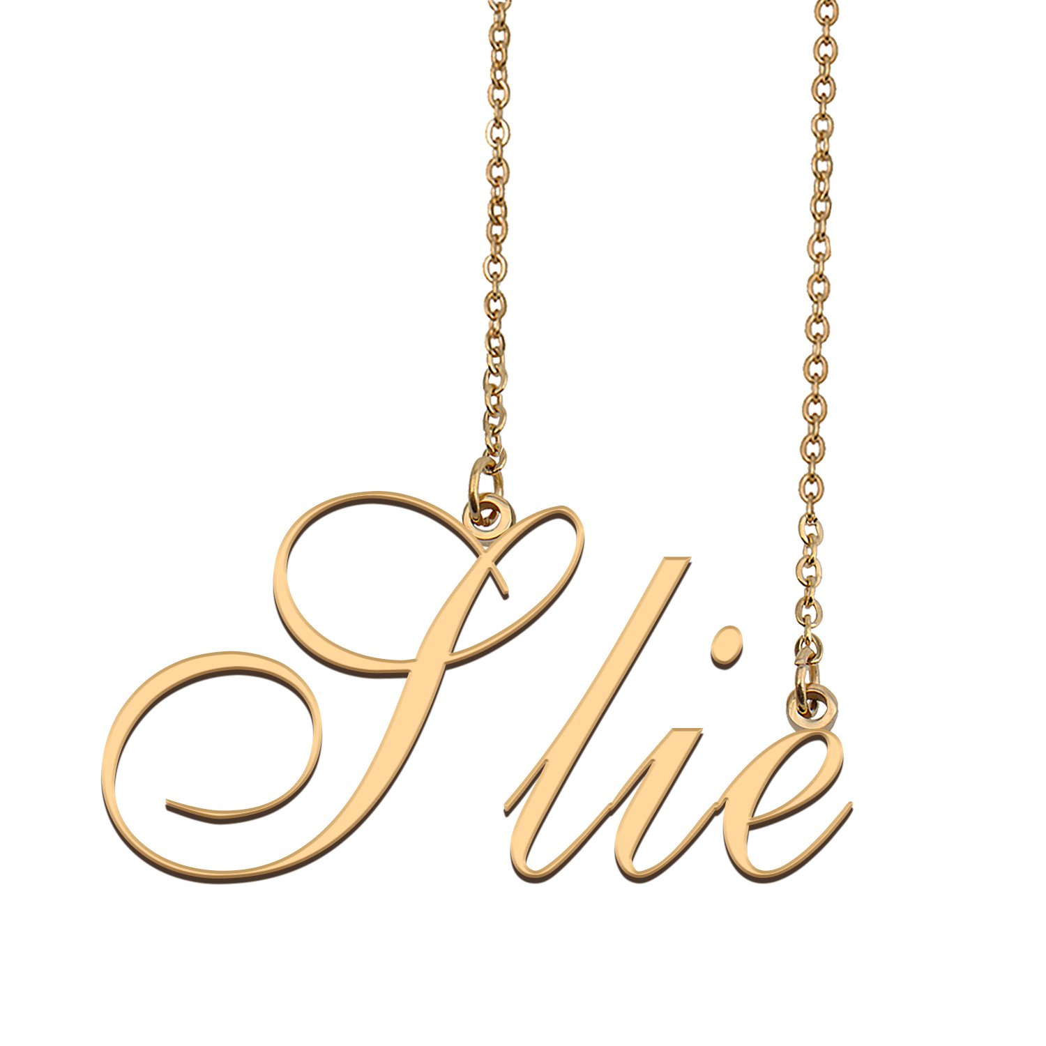 Custom Made Delicate Any Name Necklace for Mother Girlfriend Slie