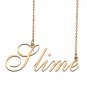Custom Made Delicate Any Name Necklace for Mother Girlfriend Slime