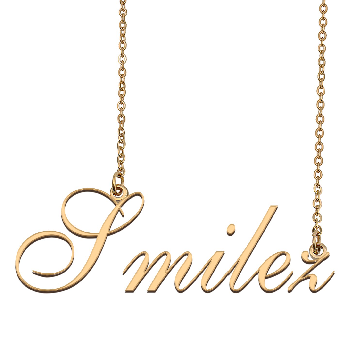 Custom Made Delicate Any Name Necklace for Mother Girlfriend Smilez
