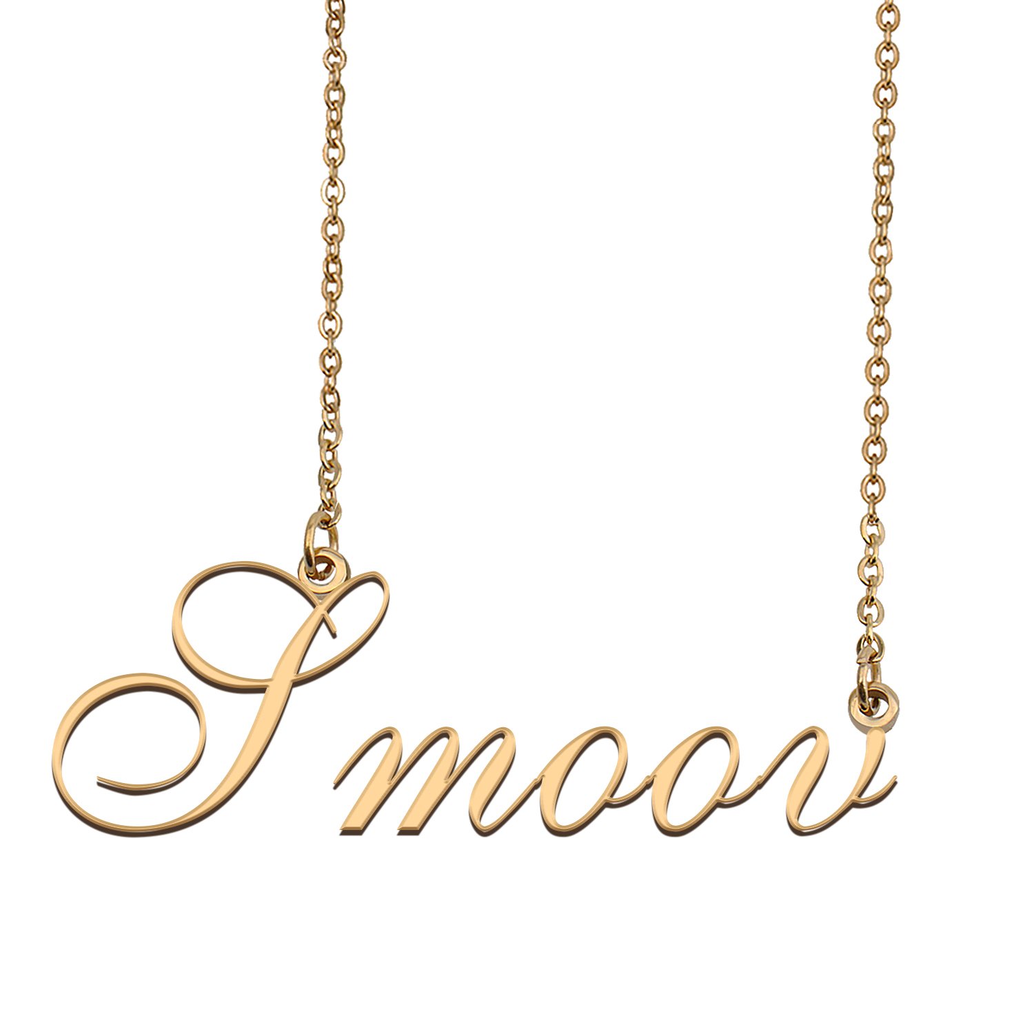 Custom Made Delicate Any Name Necklace for Mother Girlfriend Smoov