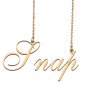 Custom Made Delicate Any Name Necklace for Mother Girlfriend Snap