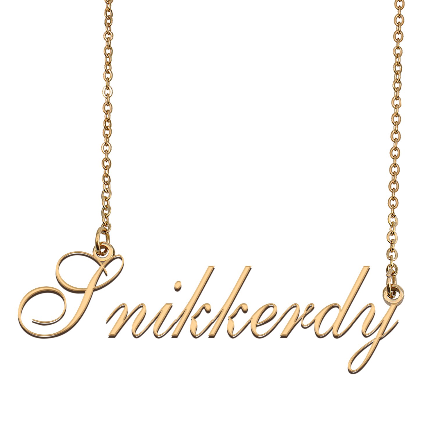 Custom Made Delicate Any Name Necklace for Mother Girlfriend Snikkerdy