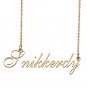Custom Made Delicate Any Name Necklace for Mother Girlfriend Snikkerdy