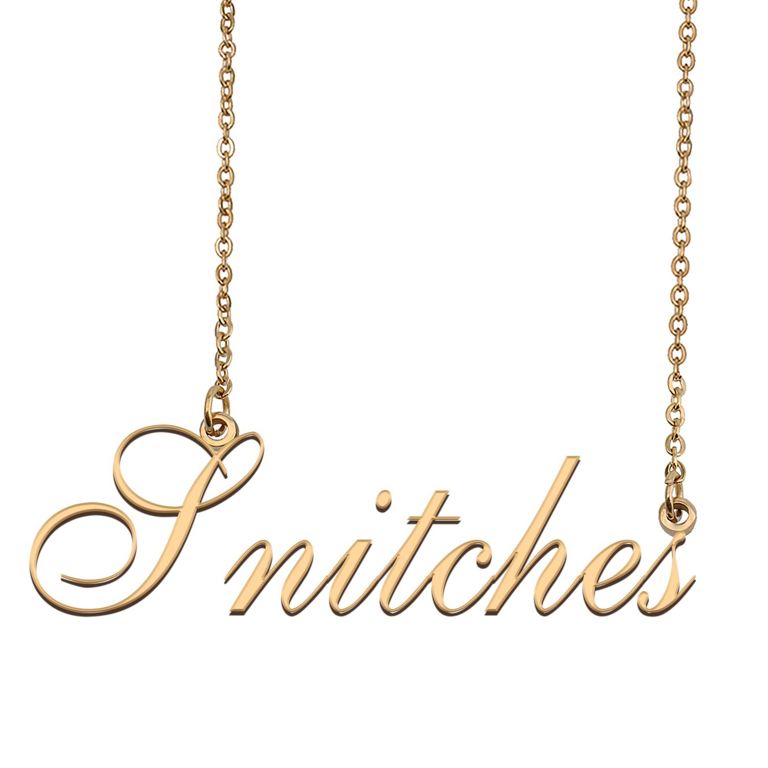 Custom Made Delicate Any Name Necklace for Mother Girlfriend Snitches